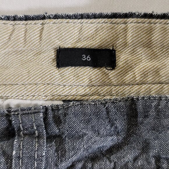 VOLCOM Shorts Mens 36 (Actual 37"x10") Distressed Chino Board Beach Skate Casual - Picture 7 of 7